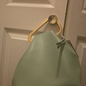 Mila Owen Elegant Green Women's Bag NWT